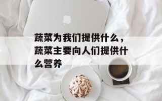 蔬菜为我们提供什么，蔬菜主要向人们提供什么营养