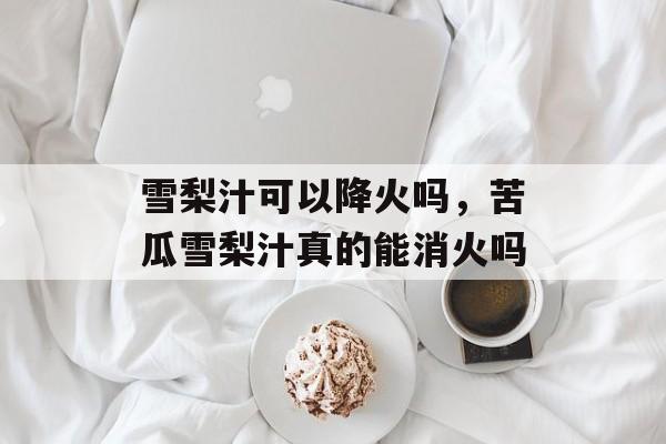 雪梨汁可以降火吗，苦瓜雪梨汁真的能消火吗-第1张图片-