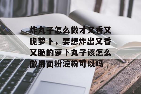 炸丸子怎么做才又香又脆萝卜，要想炸出又香又脆的萝卜丸子该怎么做用面粉淀粉可以吗-第1张图片-