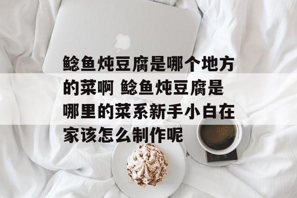 鲶鱼炖豆腐是哪个地方的菜啊 鲶鱼炖豆腐是哪里的菜系新手小白在家该怎么制作呢-第1张图片-