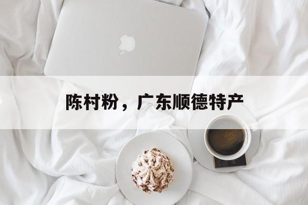 陈村粉，广东顺德特产-第1张图片-