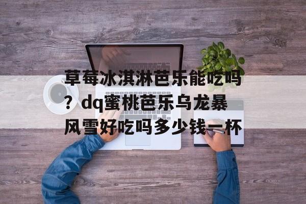 草莓冰淇淋芭乐能吃吗？dq蜜桃芭乐乌龙暴风雪好吃吗多少钱一杯-第1张图片-