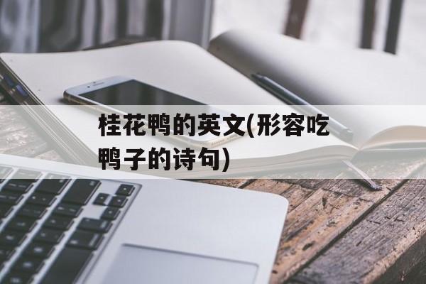 桂花鸭的英文(形容吃鸭子的诗句)-第1张图片-